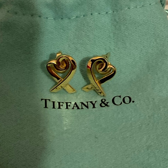 Tiffany&co loving heart earrings - Picture 1 of 4